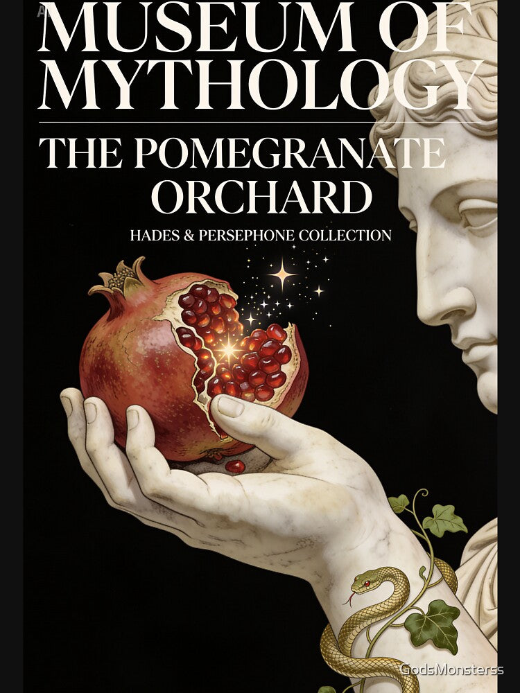 The Pomegranate Orchard Antique Museum Poster by GodsMonsterss
