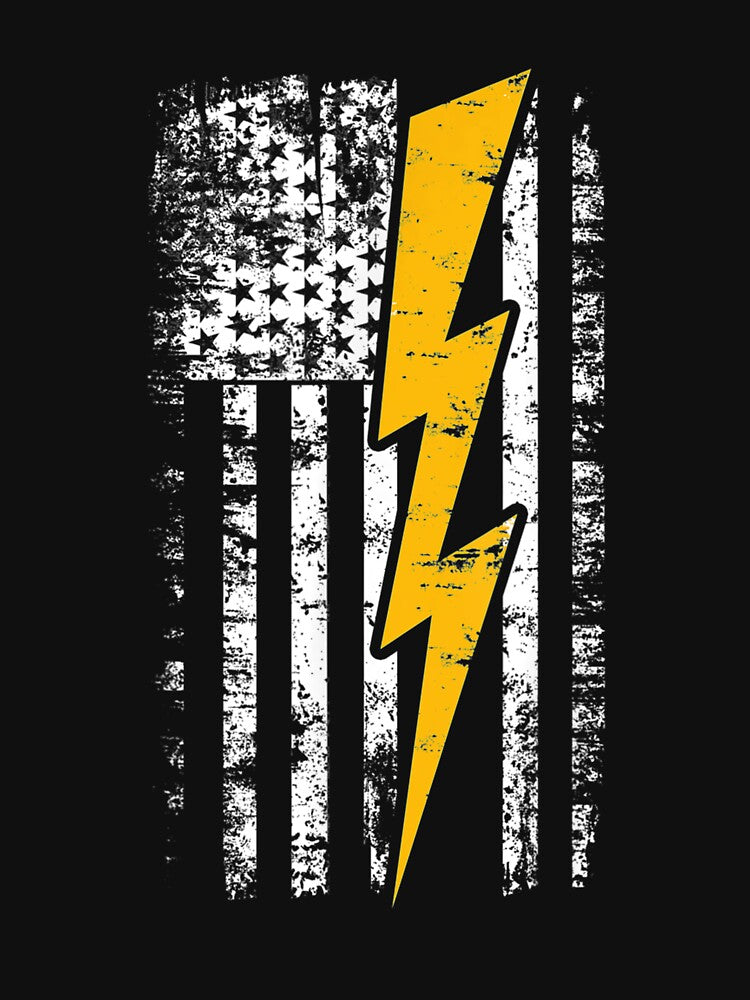 American Flag Electrician Gift Electrical Engineer Lineman by caral8