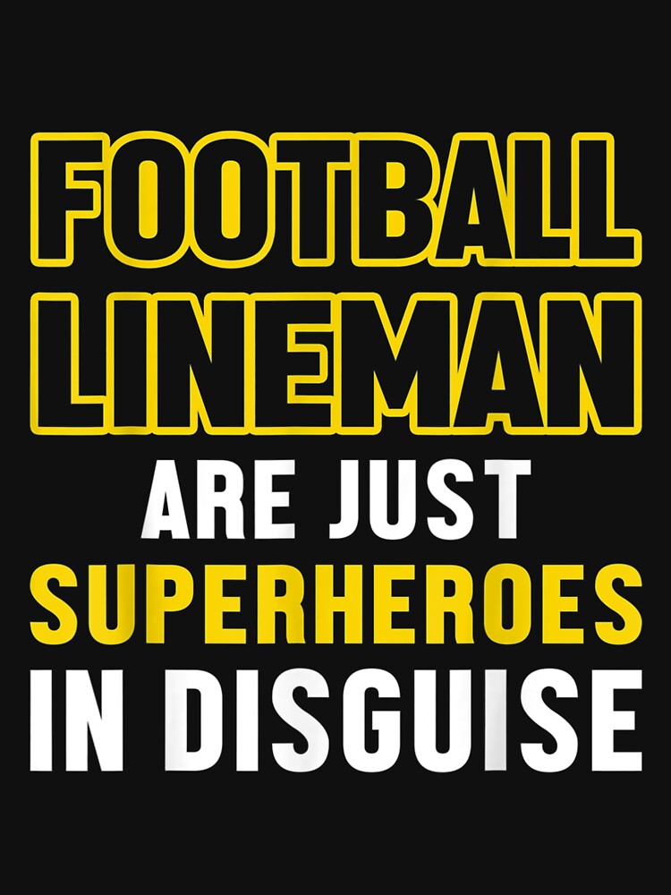 Lineman Disguise Offensive Defensive Player by robinxam