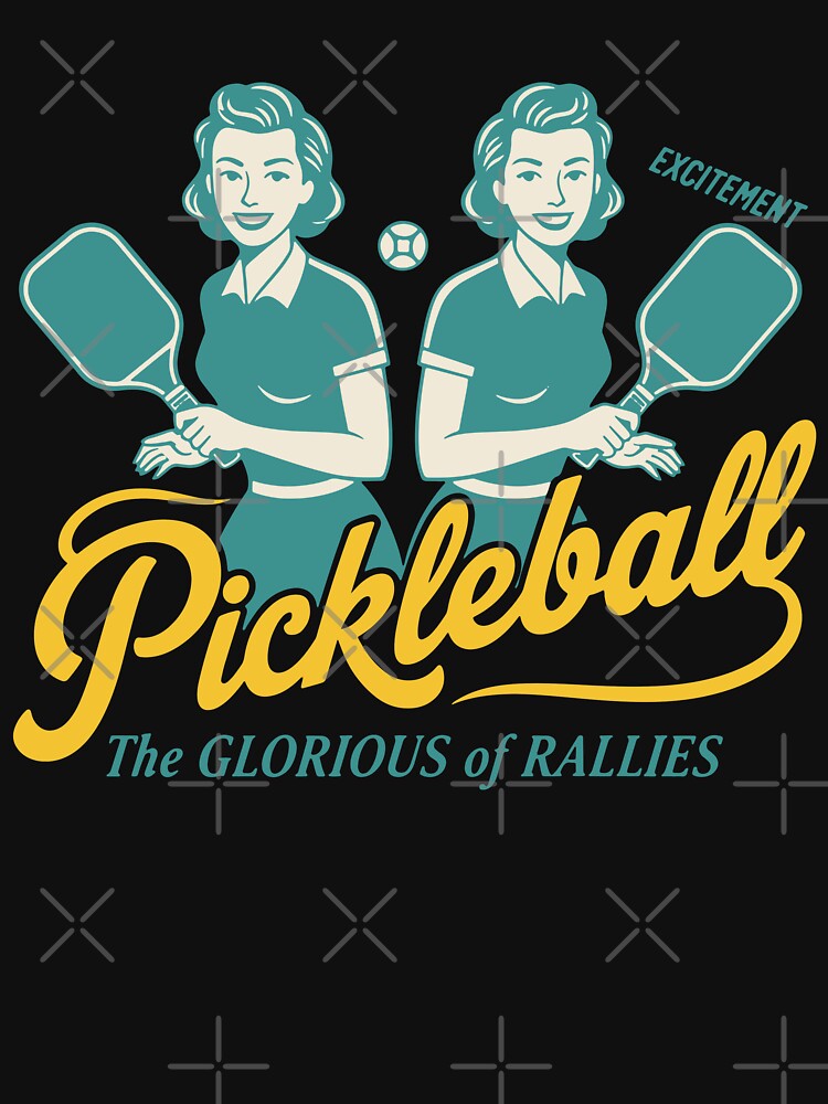 Pickleball The Glorious Of Rallies Funny Player by LuminOrb