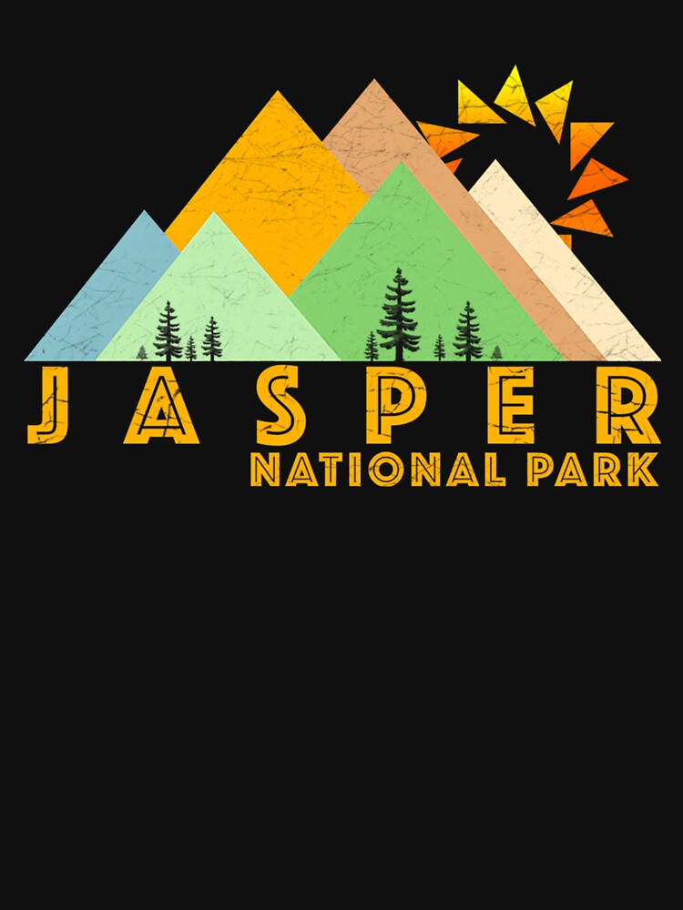 Vintage Jasper National Park Retro by Natilie