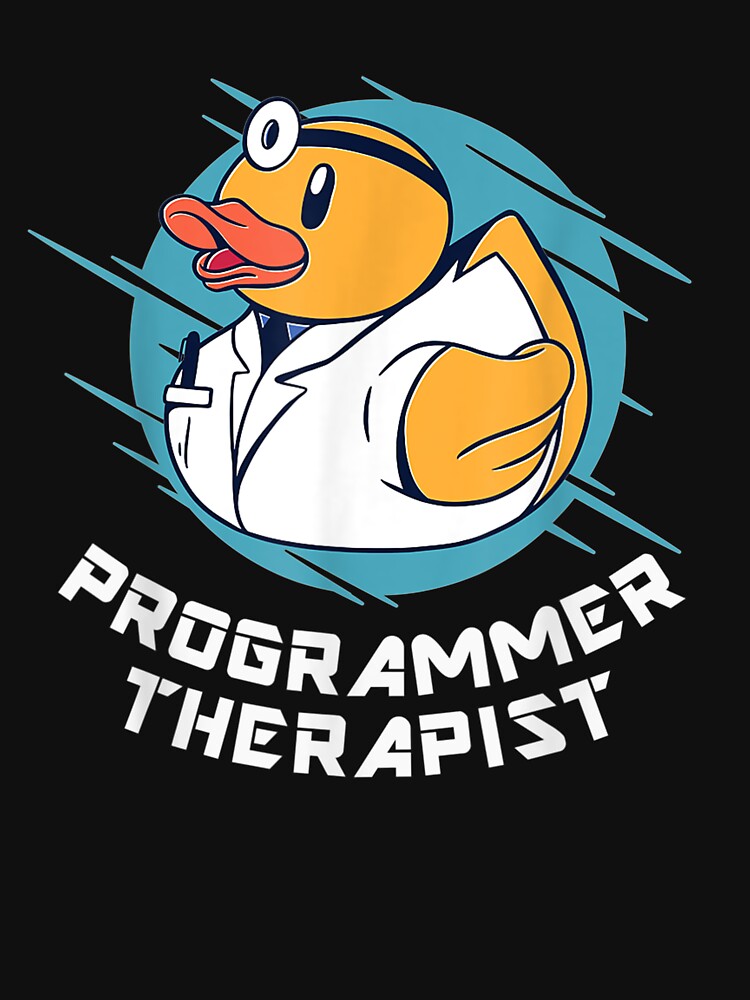 Rubber Duck Programmer Therapist Developer by gymat3