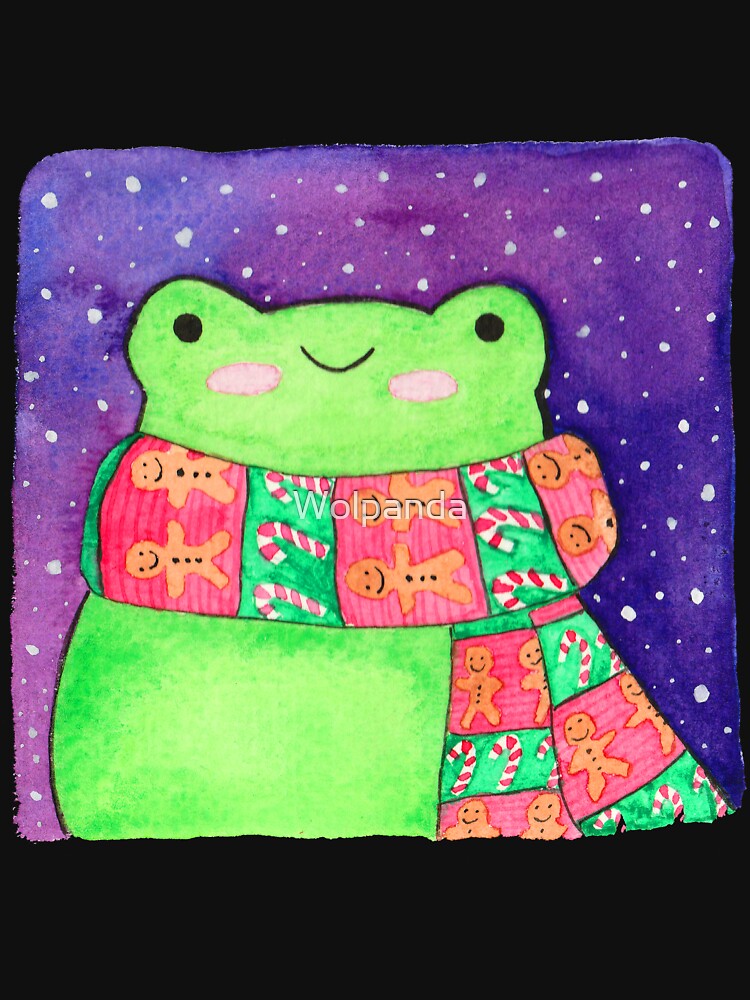 Christmas frog by Wolpanda