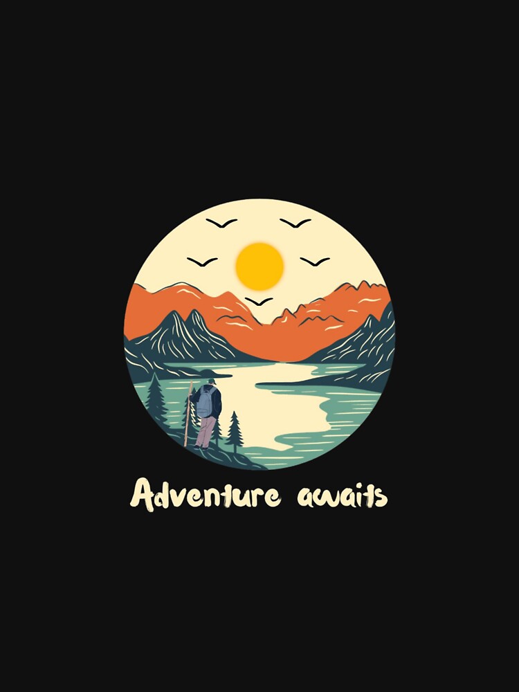 Adventure Awaits by LevelUpMerchs