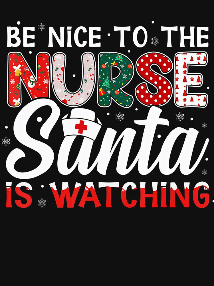 Watching To Nice Vintage Be Nurse The Santa Retro Christmas Classic Nurse is by FrankyTepper