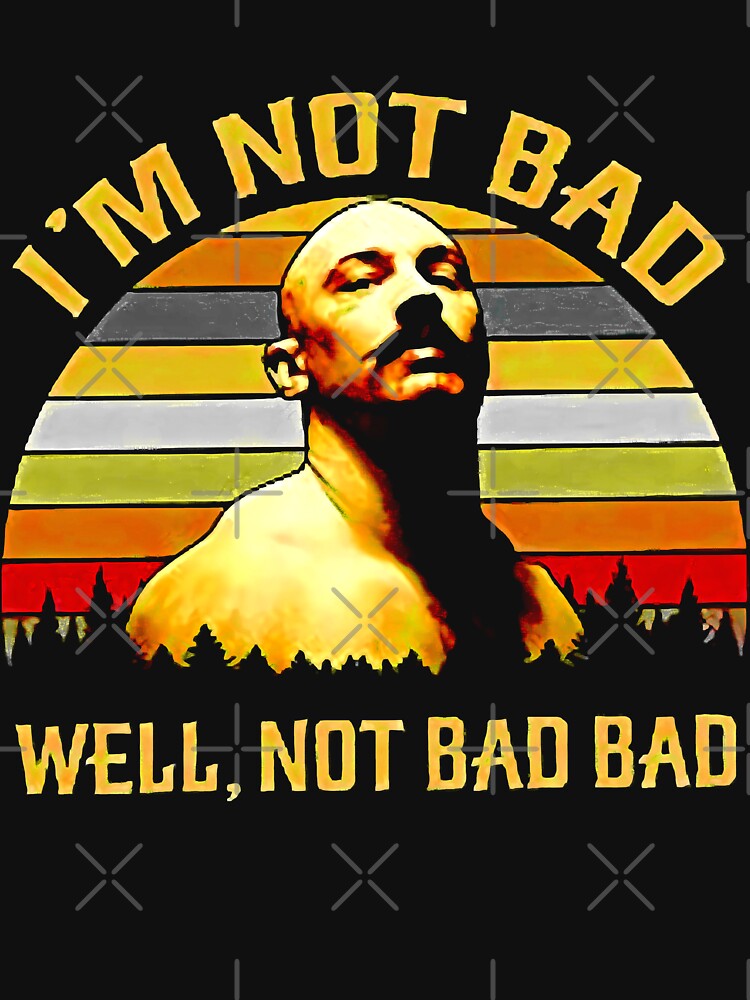 Music Retro I Am Not Bad Well Not Bad Bad Vintage Retro Halloween by JosianeHeidenre