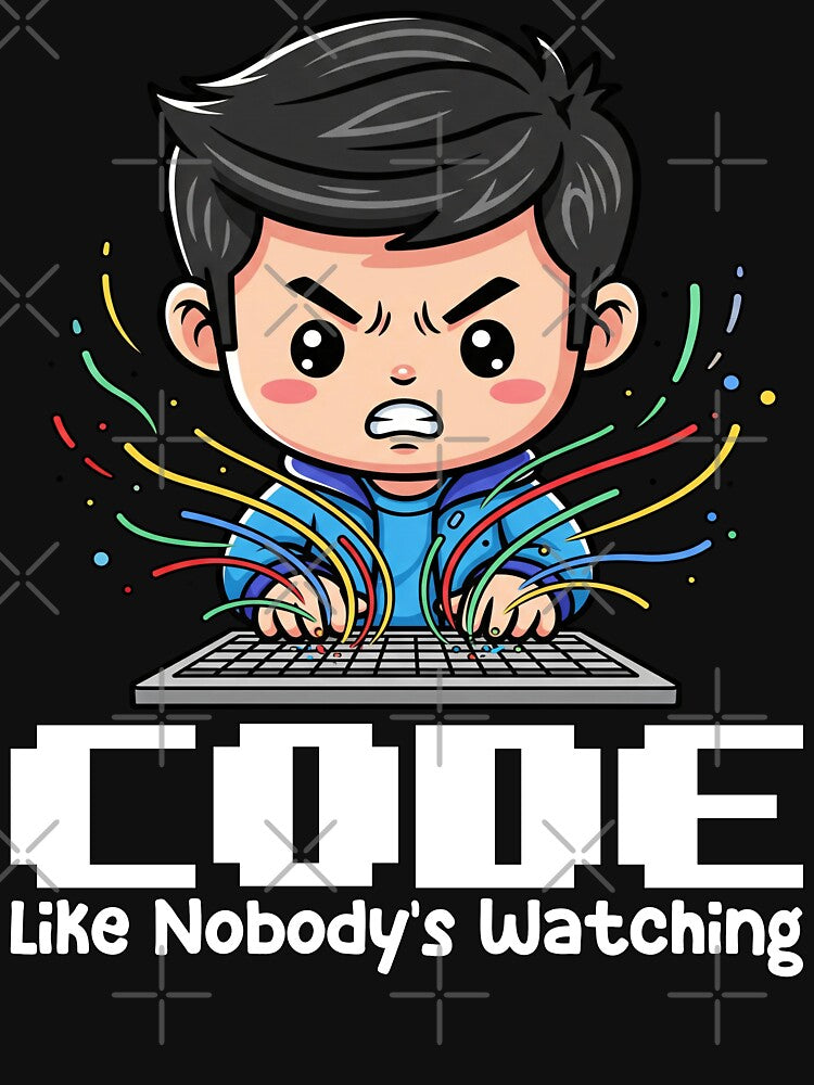 CODE LIKE NOBODY'S WATCHING - PROGRAMMER GIFT by KEF Custom