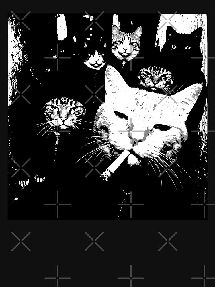 Funny Gangster Cat by bajsanti