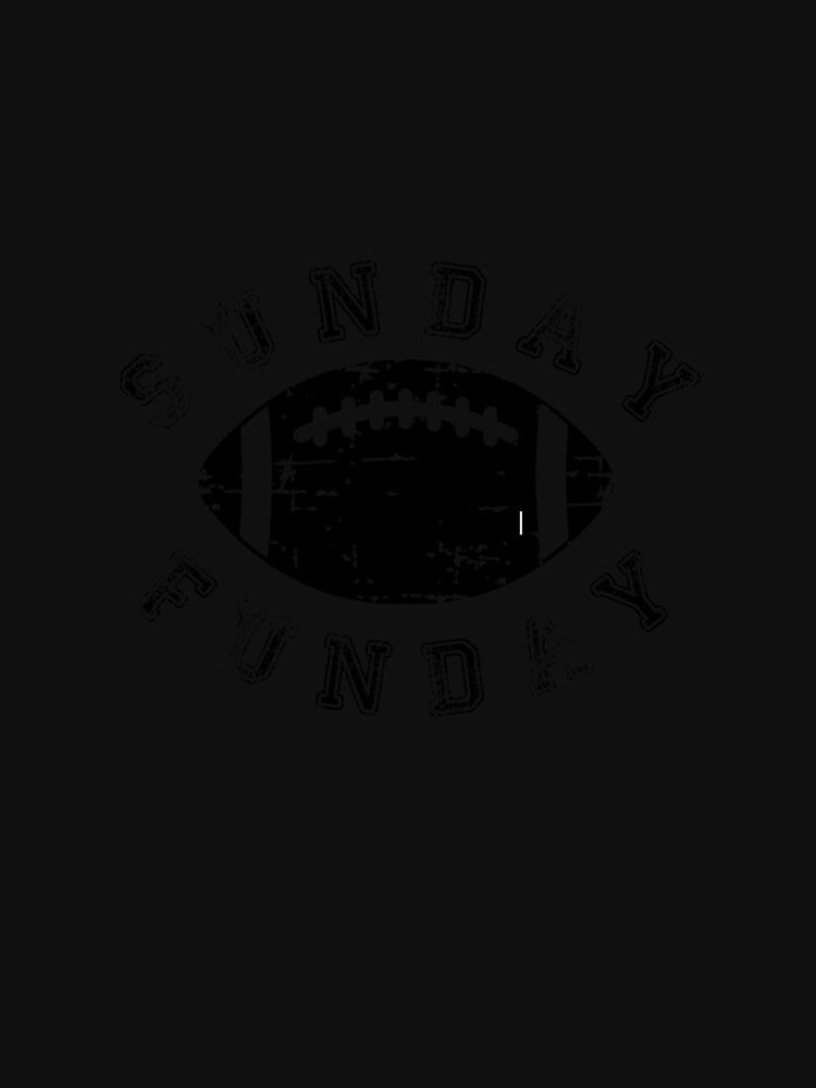 Football Game Day Sunday Funday Football by Azhalltorm