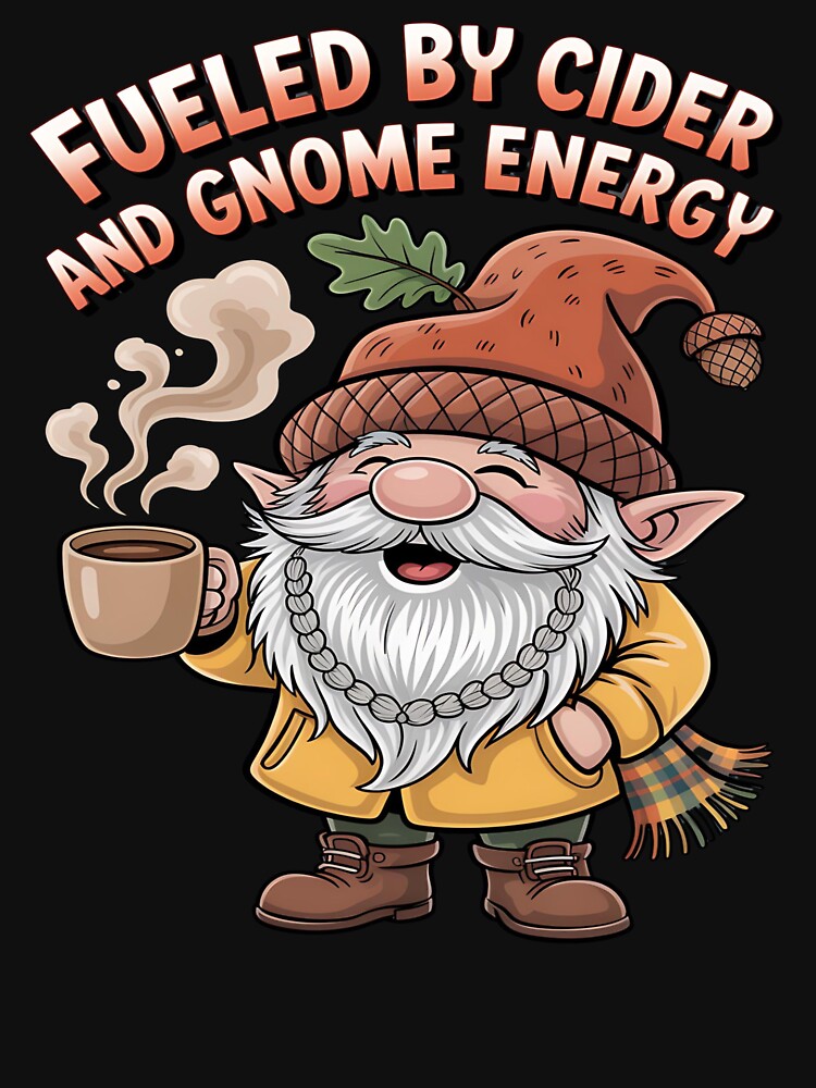 Gnome lover - Fall vibes - Fall lover - Autumn lover - whimsical forest - holiday spirit - festive winter - seasonal gnome – Ciozy gnome – autumn gnome by JansenGS