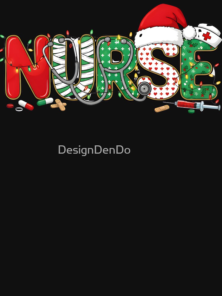 Christmas Nursing, Nursing School, Nurse Christmas, Christmas, Nurse, Nurse Gift for Woman by DesignDenDo ⭐⭐⭐⭐⭐