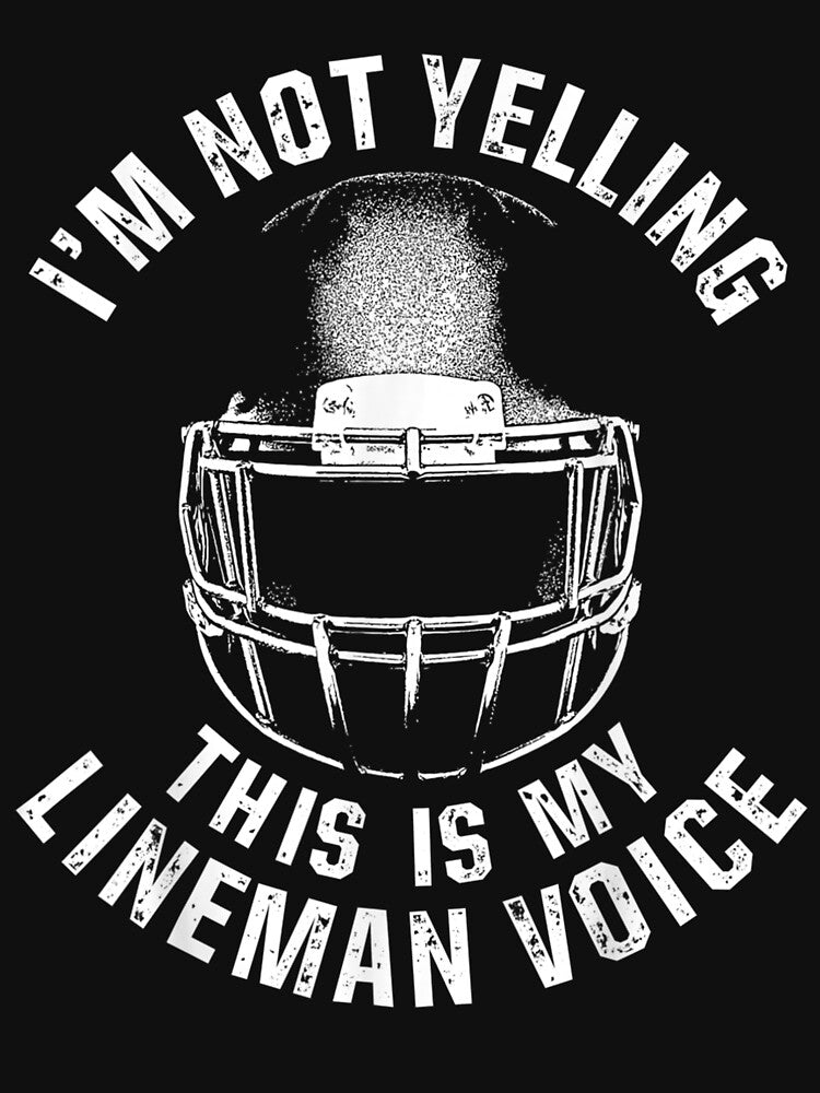 Lineman Voice Offensive Defensive Player by gymat3