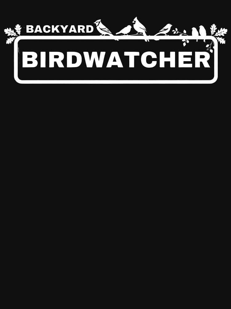Backyard Birdwatcher Songbirds & Feeder Lover Graphic by Go Karillo