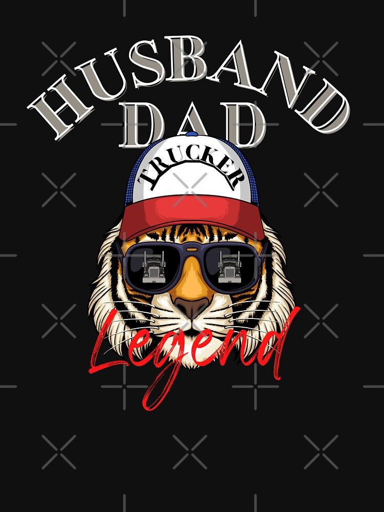 Husband, Dad, Trucker, Legend by emoney14