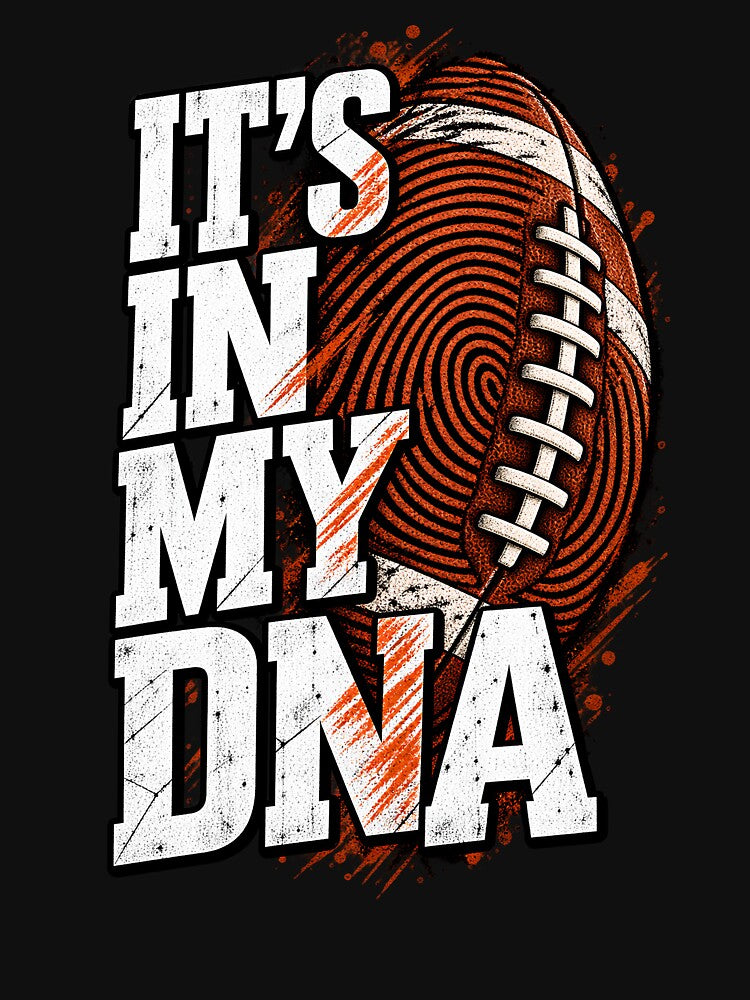 American Football Player Gift DNA Shirt, It's In My DNA Tee, Vintage Football Graphic T-Shirt, american Football Player Gift, Sports Fan Shirt by greatmar1