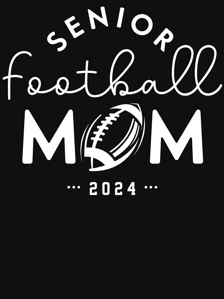 Senior Football Mom 2024 Football Mom Gift by GracyDavide