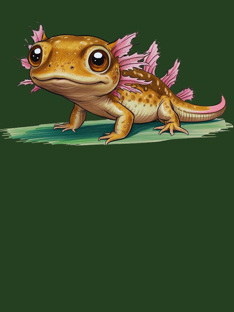 Cute Axolotl Vibes by CharlieMakes