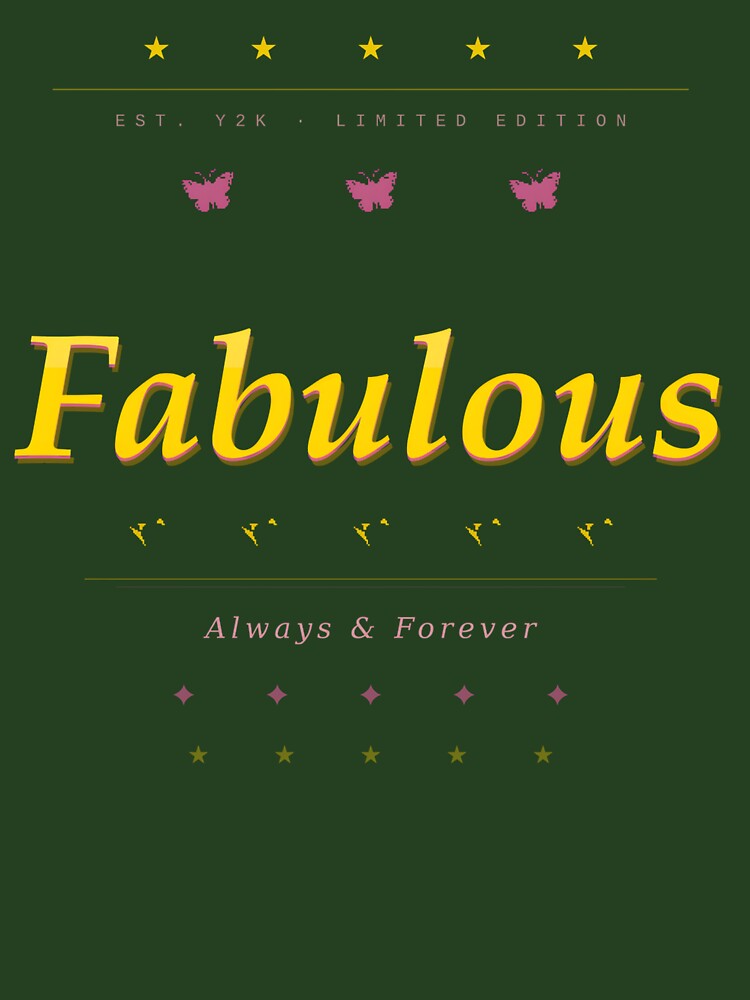 Fabulous — Gold & Pink scripty 2k aesthetic by MyTeeSh