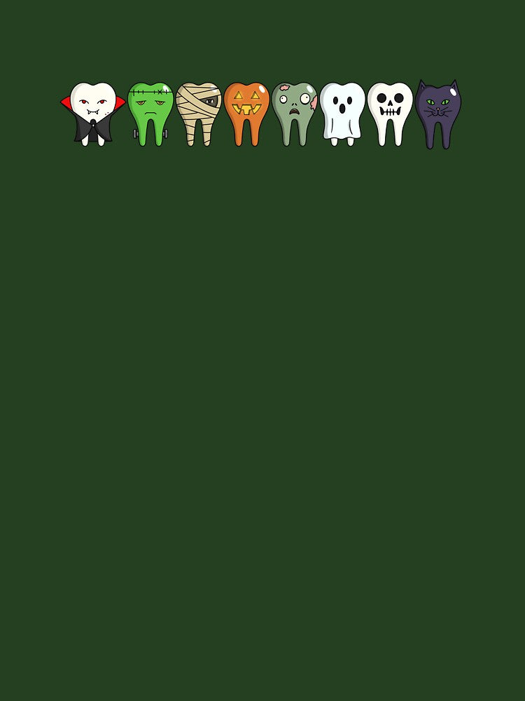 Dental Halloween shirt (no text) by KayleeKakes