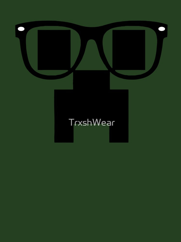 Pixel Gamer Character Nerd Aesthetic Y2K Gaming Design by TrxshWear