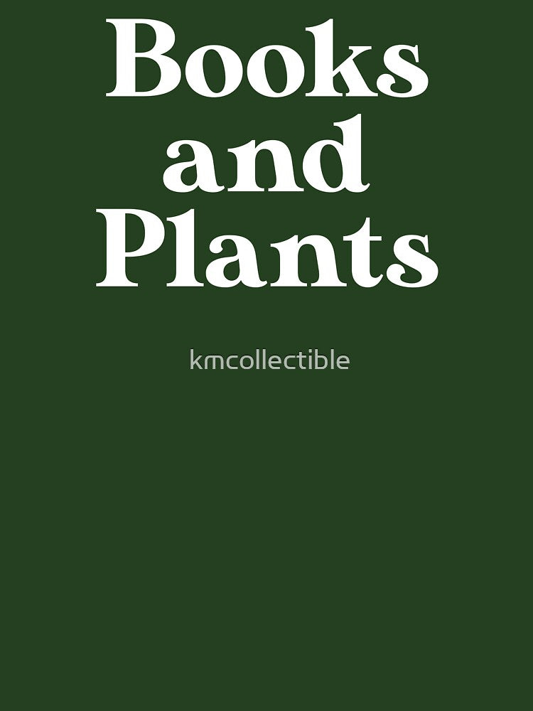 Book Lover Gift Plant Lover Gift For Women Books and Plants by kmcollectible