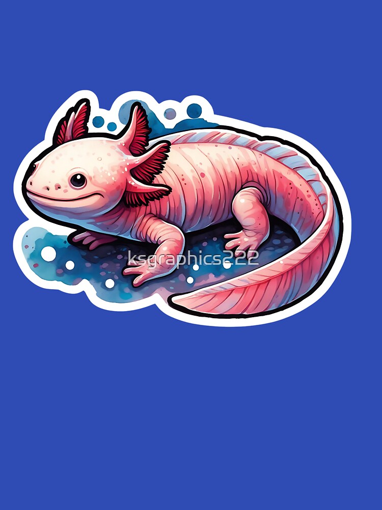 Axolotl Art #125 | Axolotl Lovers by ksgraphics222