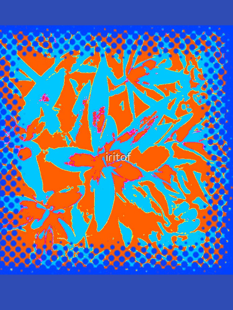 Orange Aqua Blue by Iritof by iritof