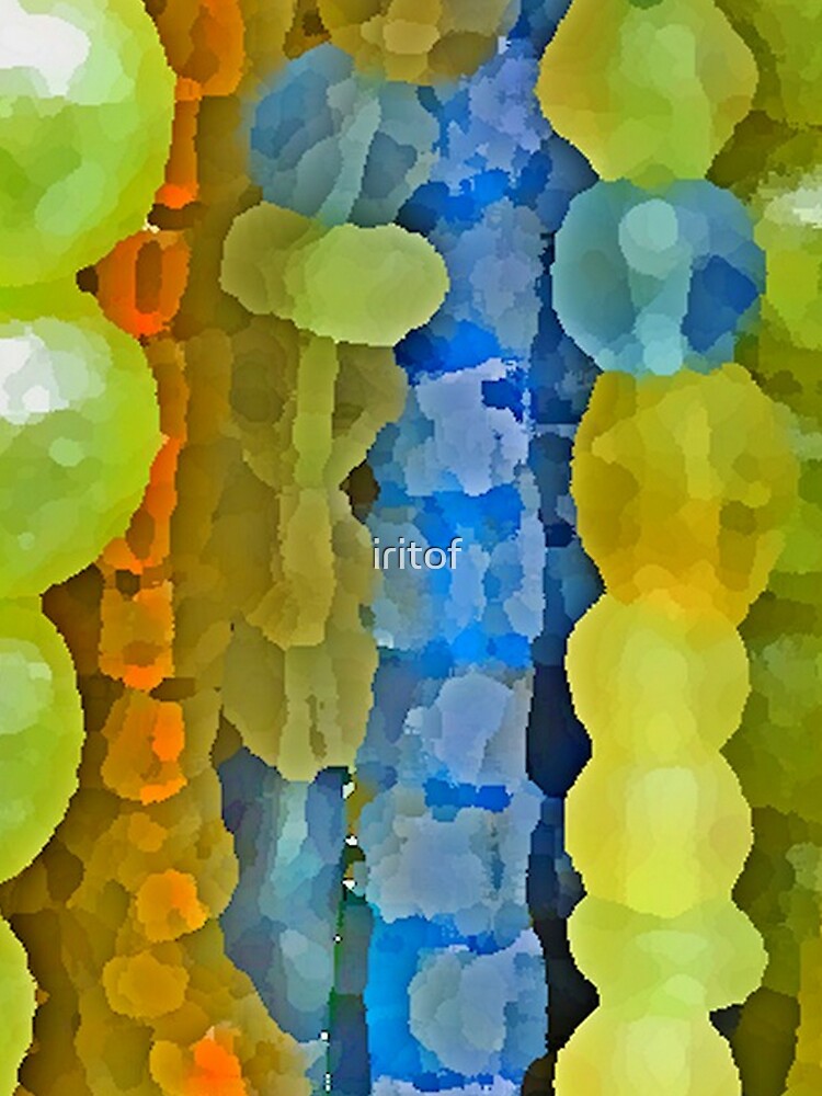 Yellow Lemon Green Blue mix by Iritof by iritof