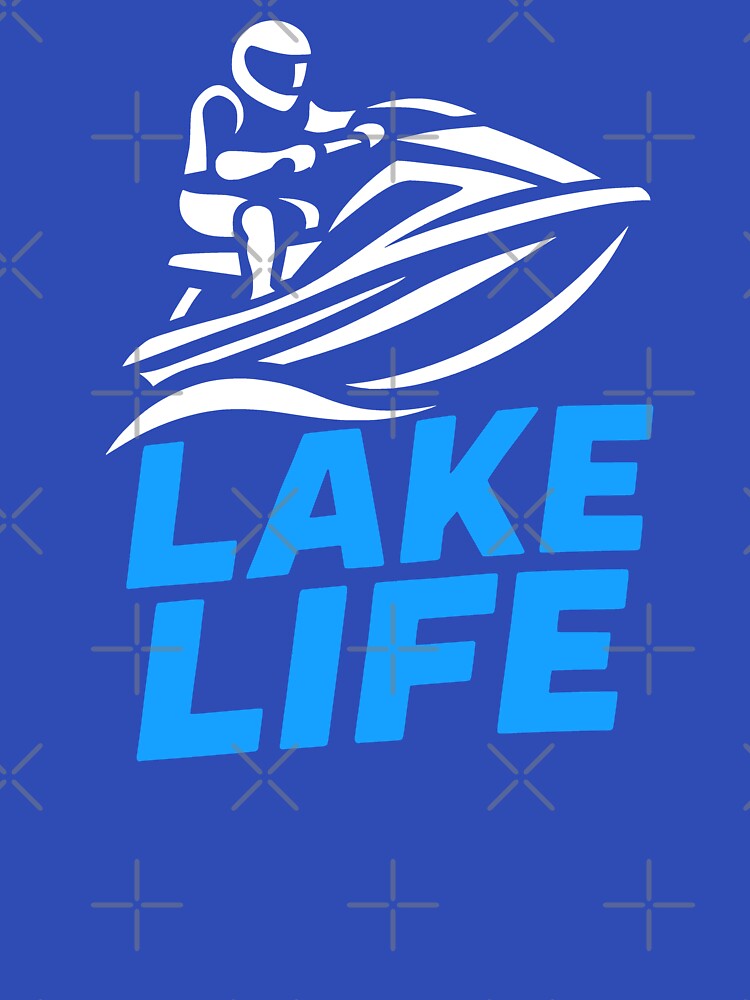 Lake Life Jet Ski Rider Water Sports Graphic by JackCurtis1991