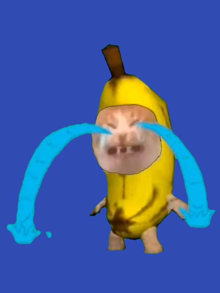 banana cat crying meme by Shrewd Mood