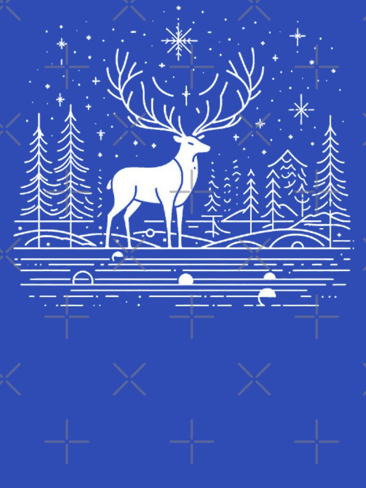 Winter Wonderland Reindeer by Frank-DigiArt