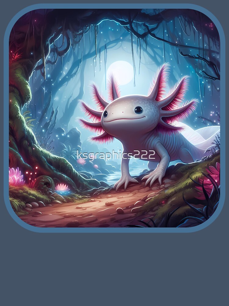 Axolotl Art #56 | Axolotl Lovers by ksgraphics222