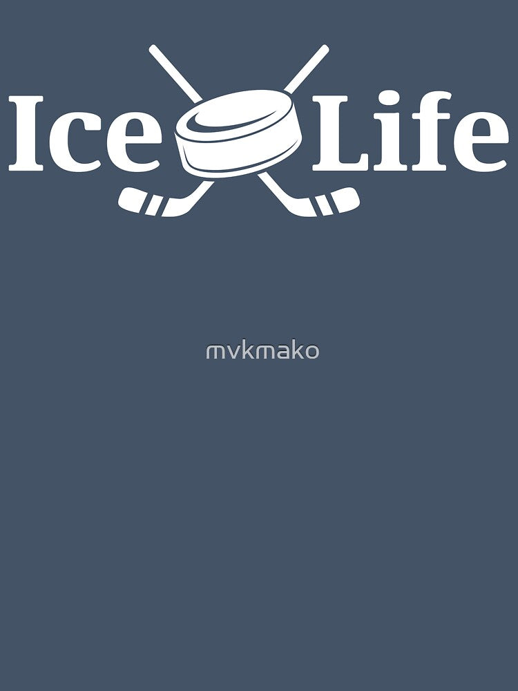 Cool "Ice Life" Hockey Logo Items for Ice Hockey Fans! by mvkmako