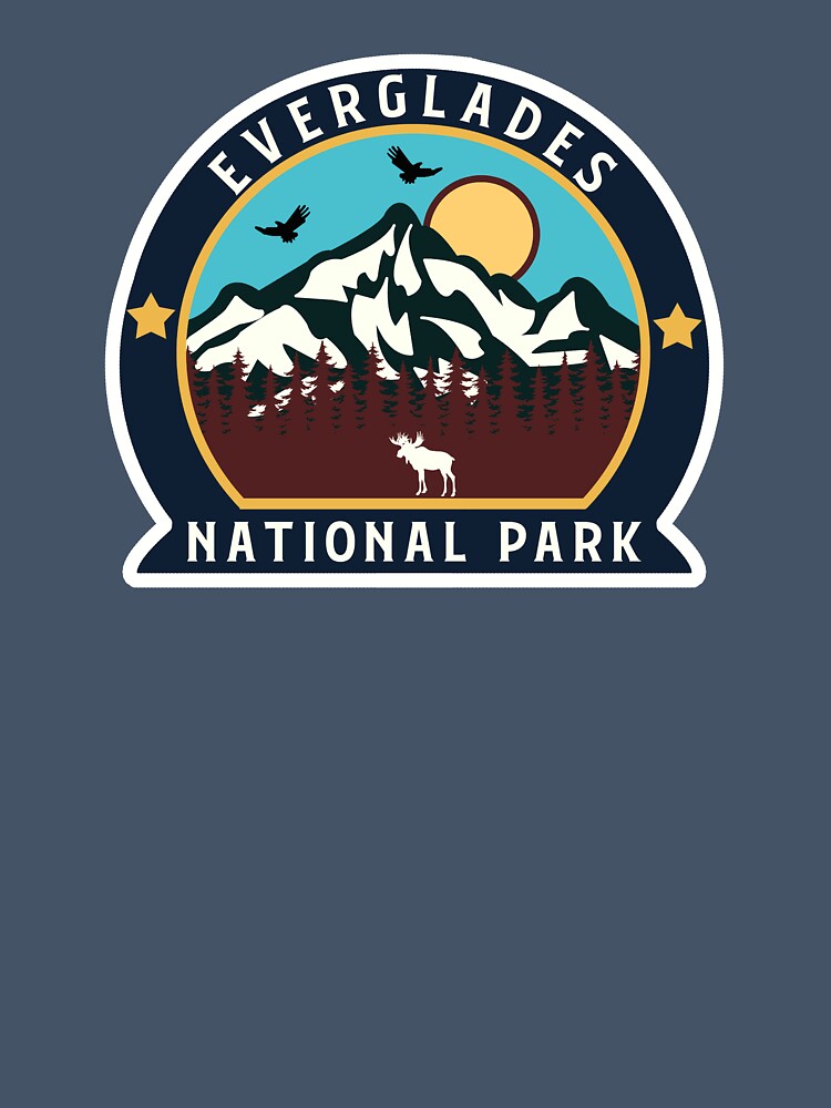 Everglades National Park-Vintage by Road-tees