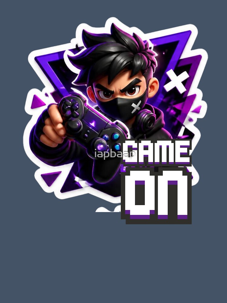 Game On - Gamer Tshirt by iapbaap