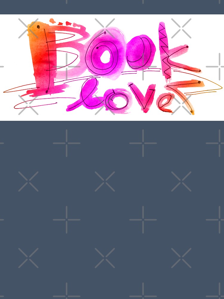 book lover | book lettering by lausn