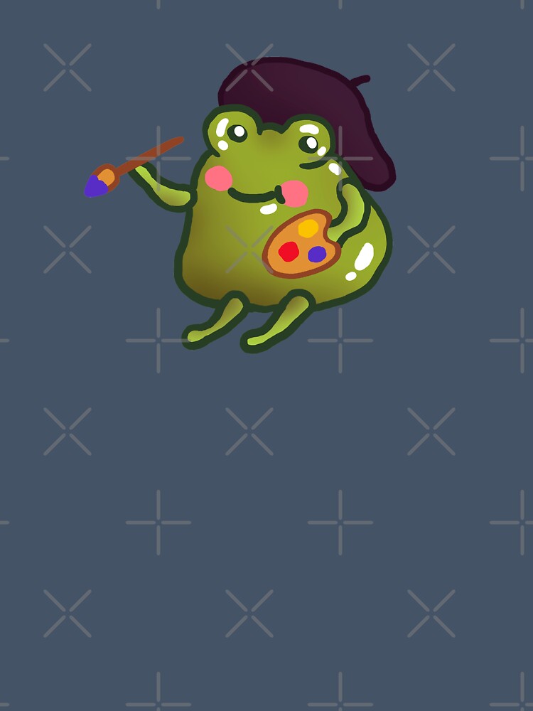 Goblincore Aesthetic Cottagecore Stupid Cute Frog -Artist frog- Mycology Fungi Shrooms Mushrooms by Nossikko