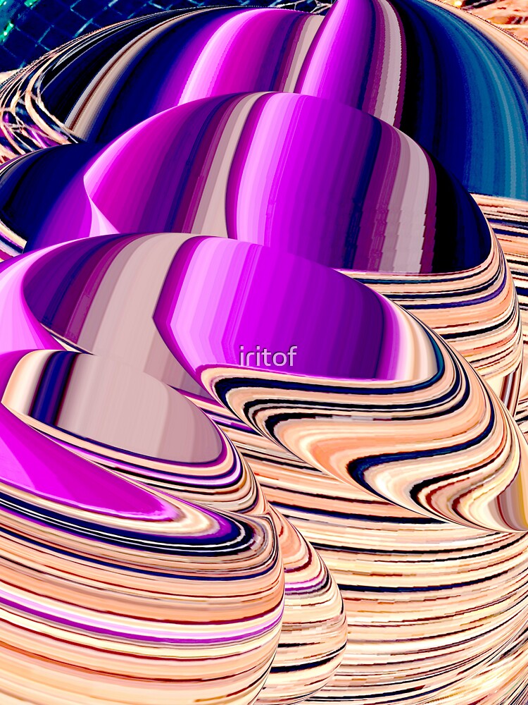 Fucksha and Sand shades swirls by Iritof by iritof