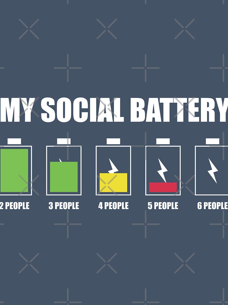 My Social Battery by Mtbirdies