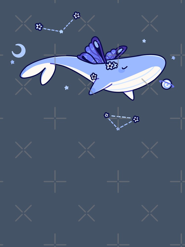 Aesthetic butterfly whale by SilAchan