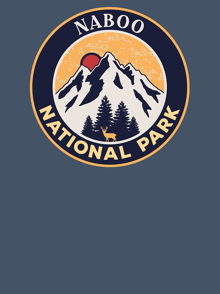 Naboo National Park-Vintage by graphic-map