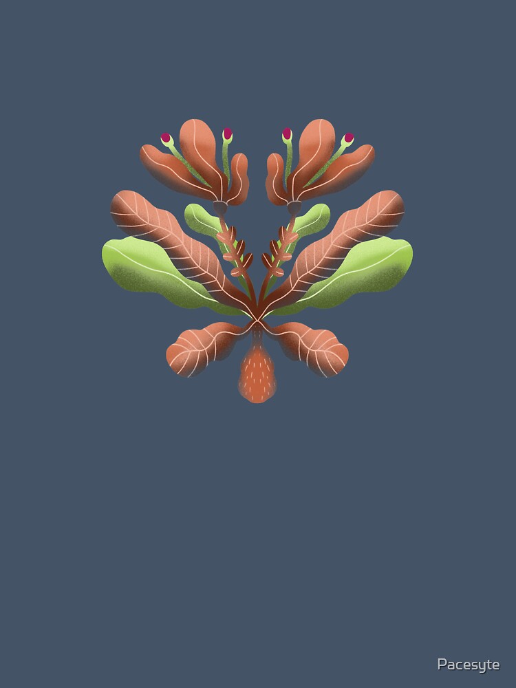Botanical symmetry  composition  number four by Pacesyte