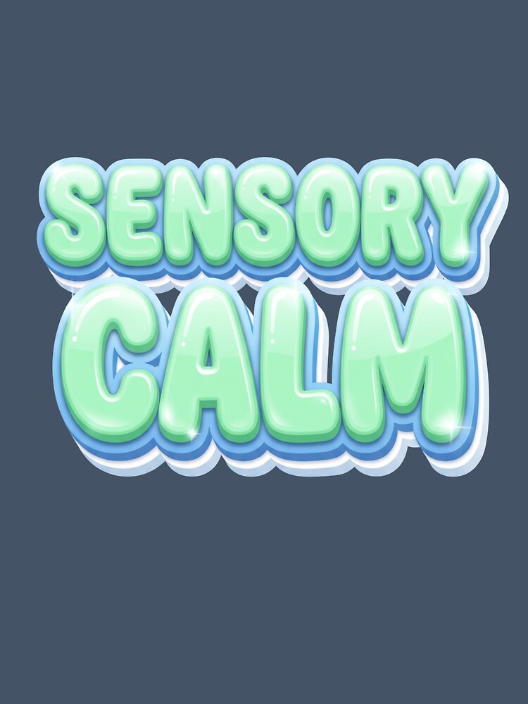 Sensory Calm Y2K Glossy Bubble Font Drop Shadow Typography by Ortsas