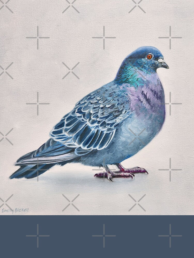 Rock Pigeon 12 painting by Emily Bickell