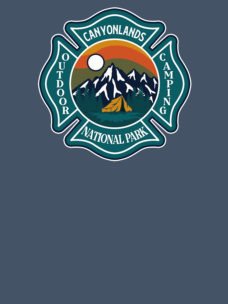 Canyonlands National Park-Vintage by graphic-map
