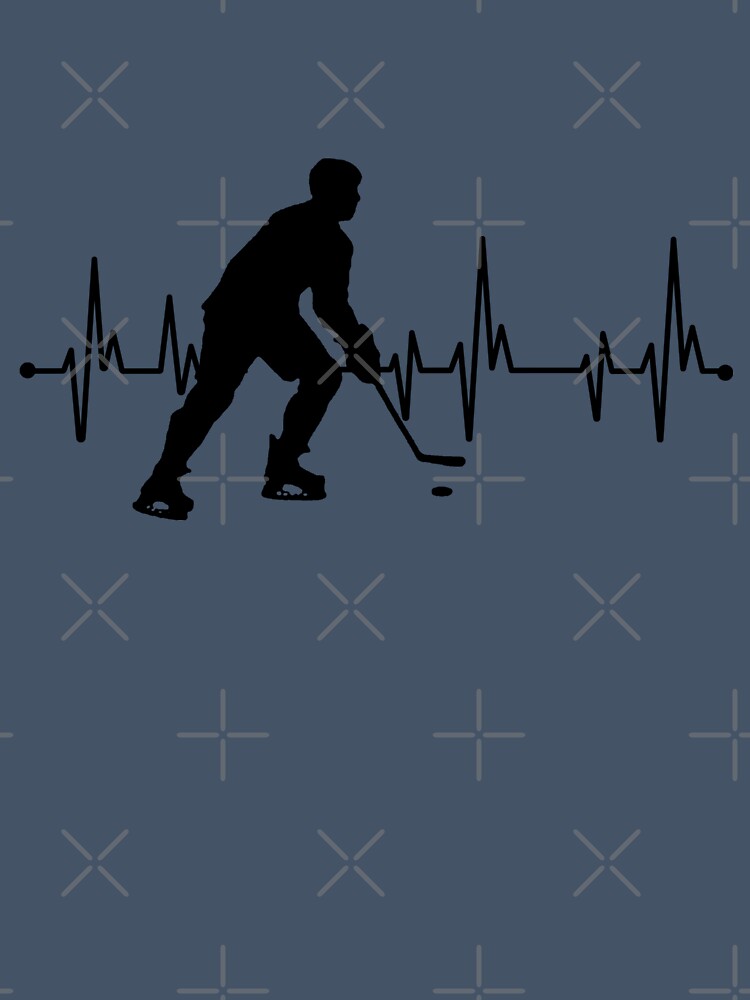 Hockey Heartbeat Pulse - Funny Hockey by cool-merch