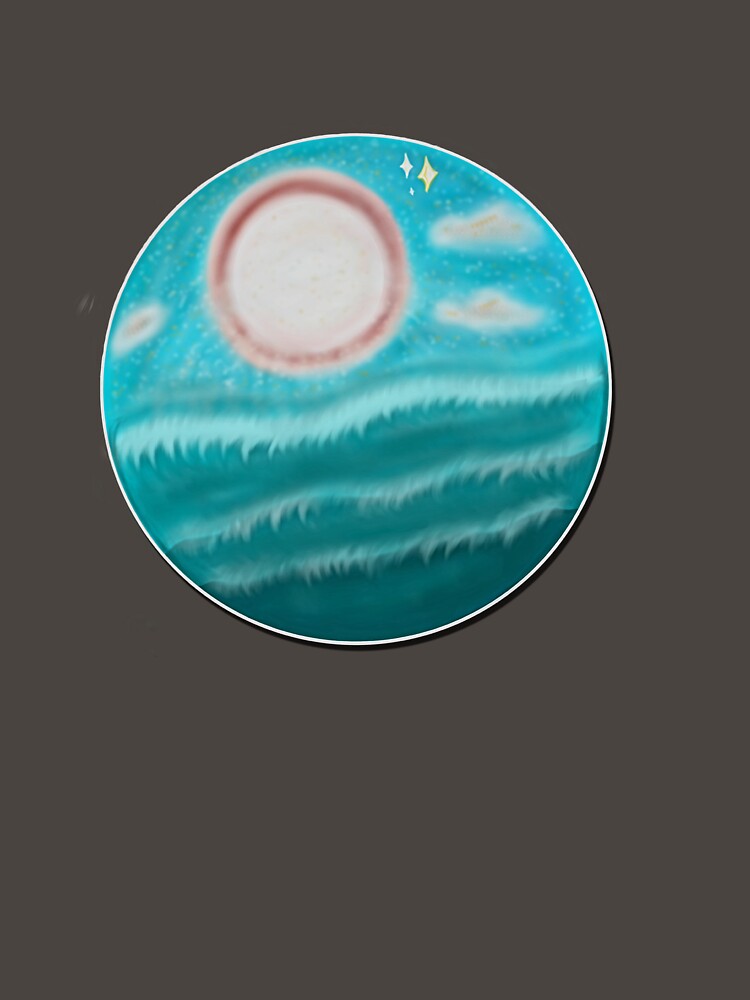 Dreamy Moonlit Ocean Vibes by Nanadestudio