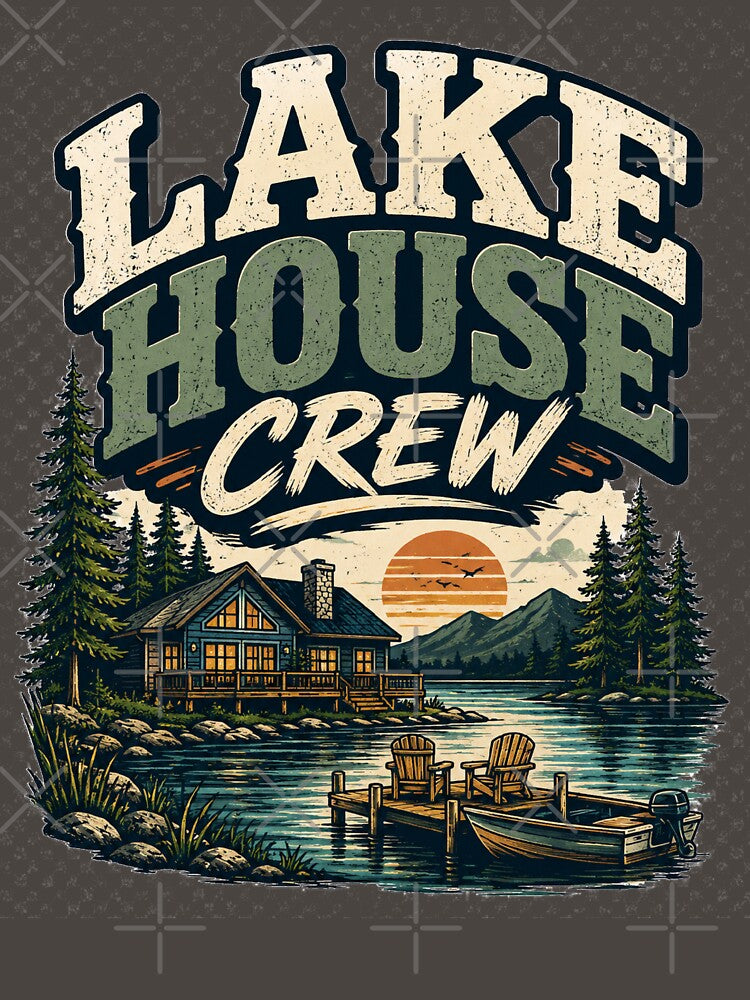 Lake House Crew – Lake Life Vacation Shirt by youcefben48