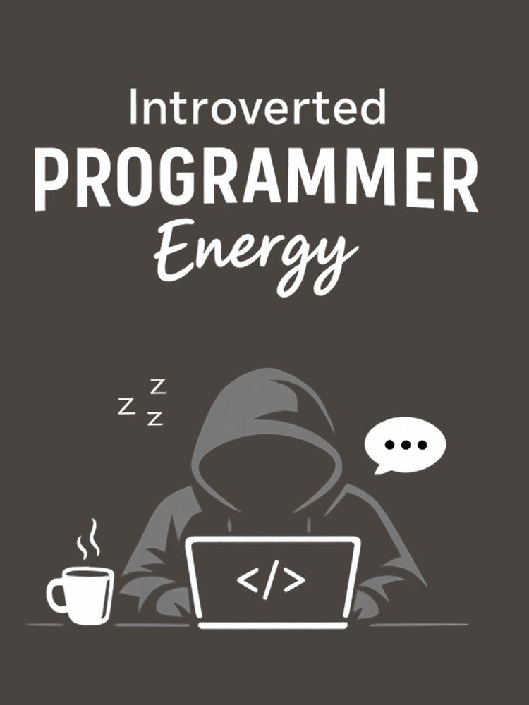 Introverted Programmer Energy Minimalist Design by Hoffmann-Shop