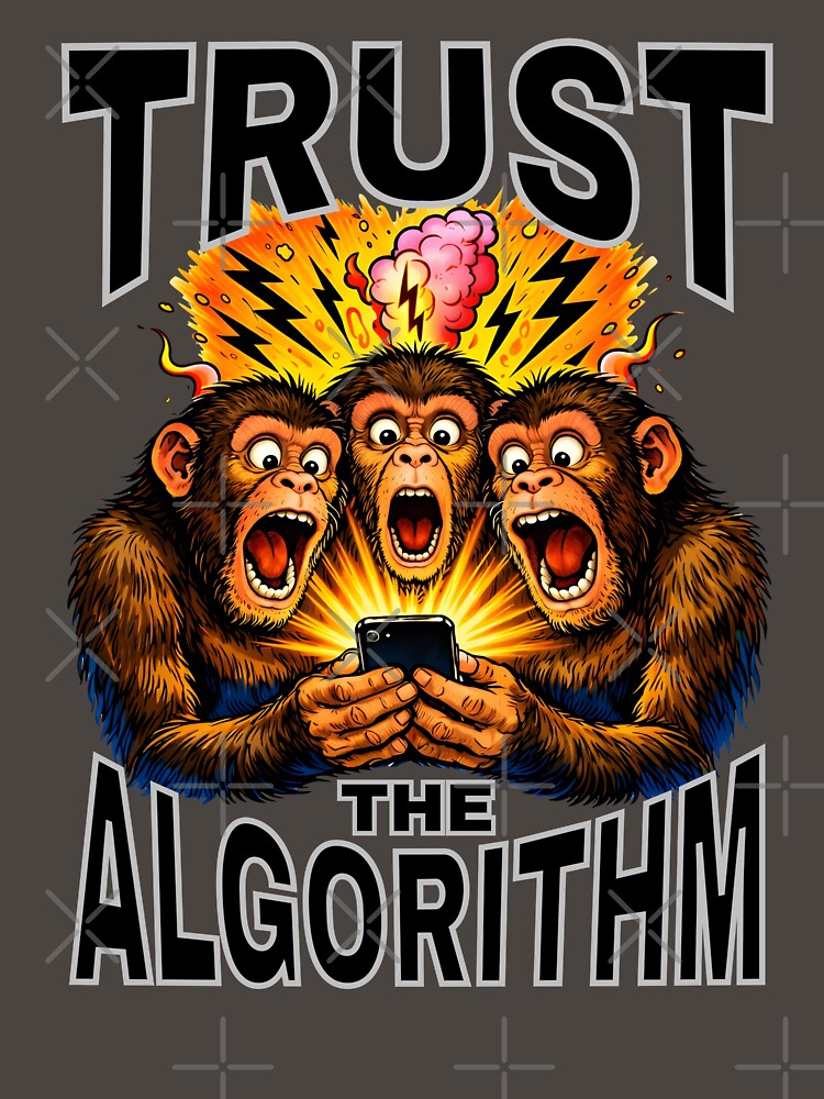 Trust The Algorithm Chimps by StatusApocalyps